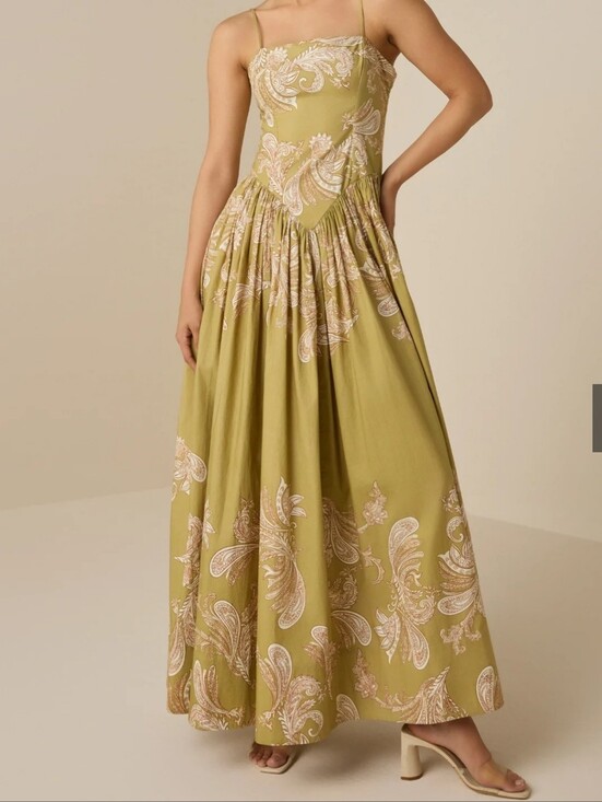 HEMANT & NANDITA Dresses & Skirts - Hemant & Nandita Sakhi Corset Maxi Dress NWT